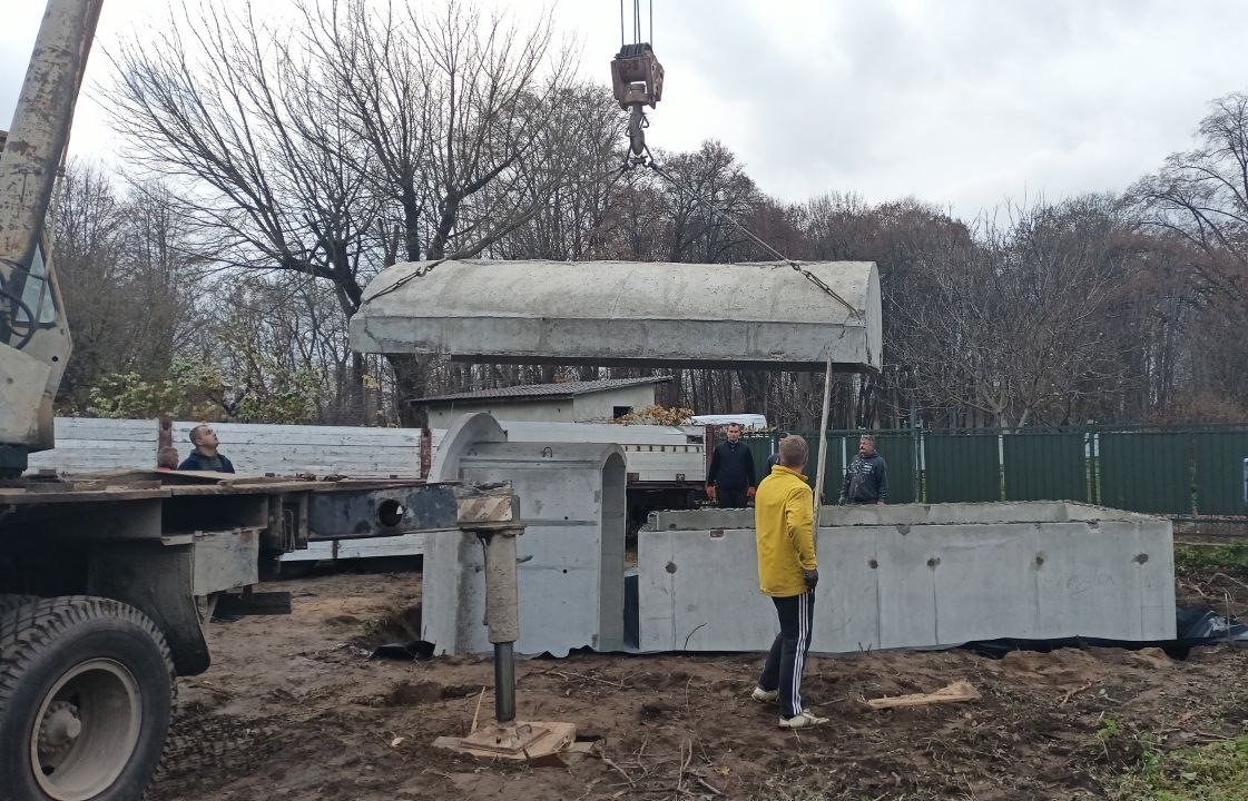 Встановлення укриття у дитячій школі мистецтв у м.Яворів.
