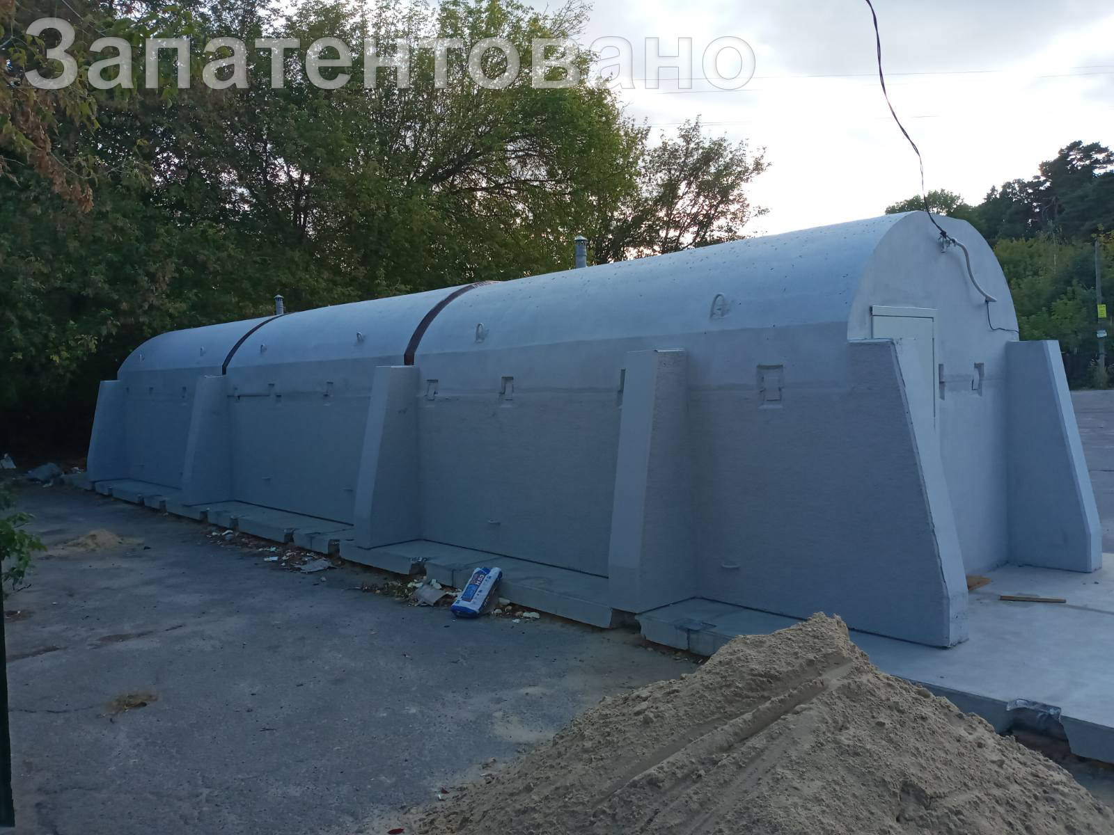 Модульное мобильное бетонное укрытие Фортеця 2,25 3XL