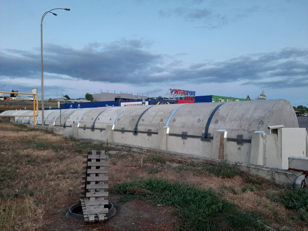Construction of 9 modules of ground type